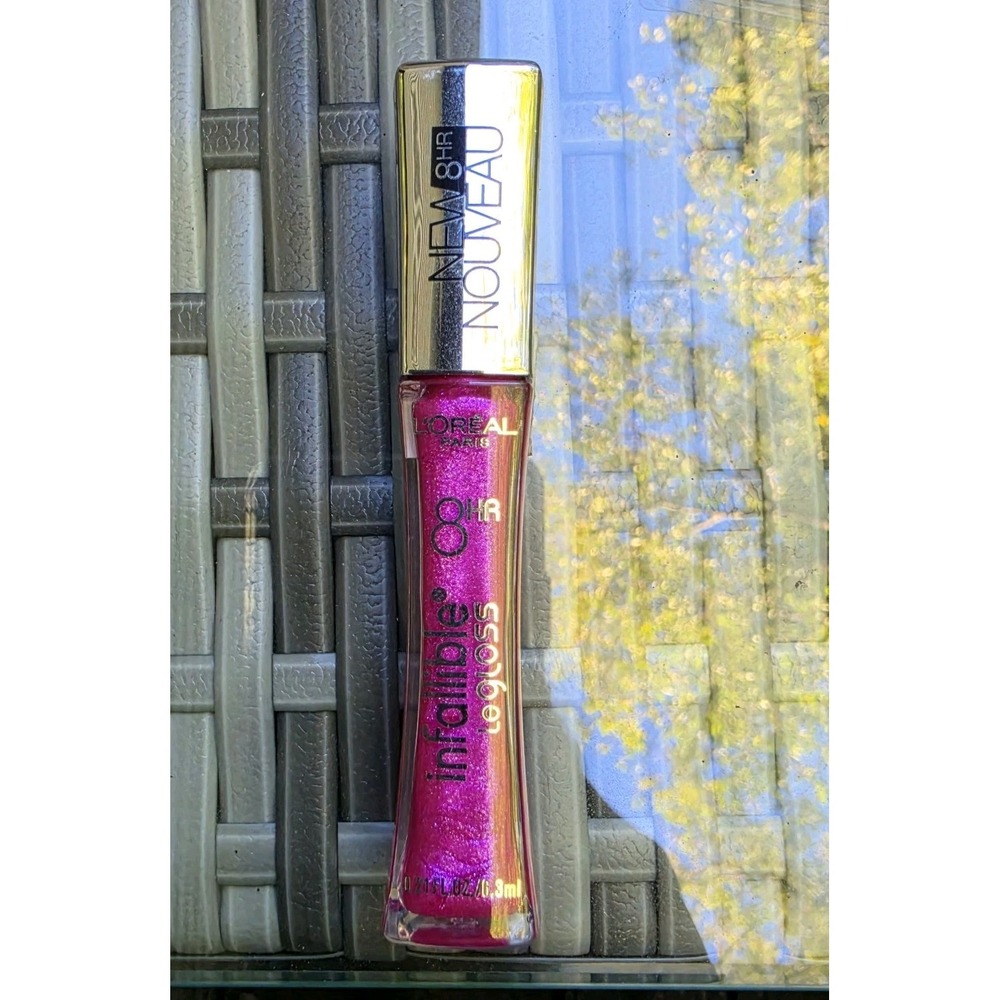 L'Oreal Infallible 8HR Le Gloss 464 Dazzle Me VINTAGE ORIGINAL FORMULA New